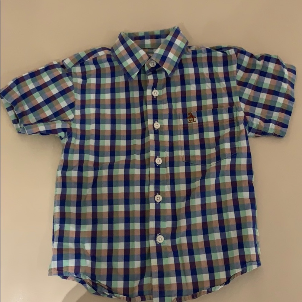 Original Penguin Boys SL Button Down Shirt - 4